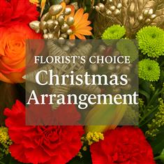 Florist Choice Christmas Arrangement
