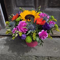 Fiesta pot arrangement 